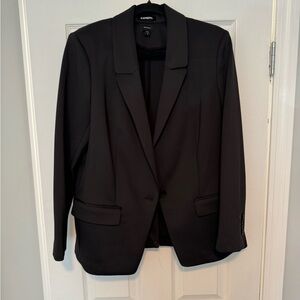 Express Elegant Black Suit Jacket